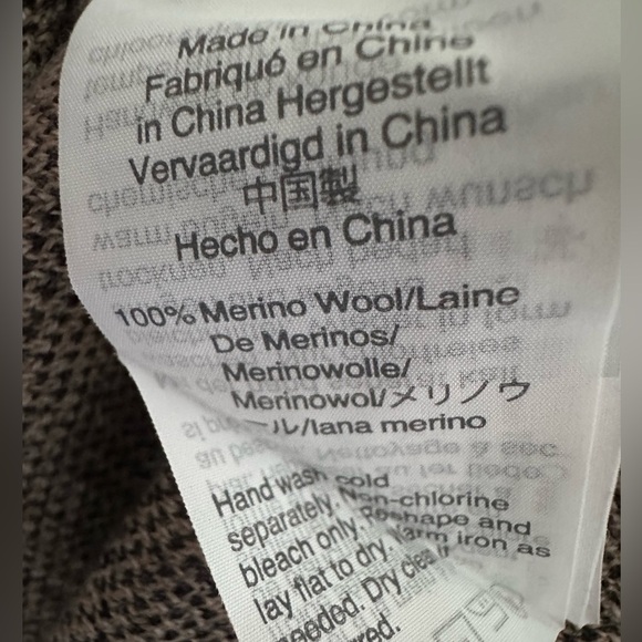 EUC J Crew Merino Wool Leopard Teddy Crewneck Pullover Sweater - Picture 8 of 11